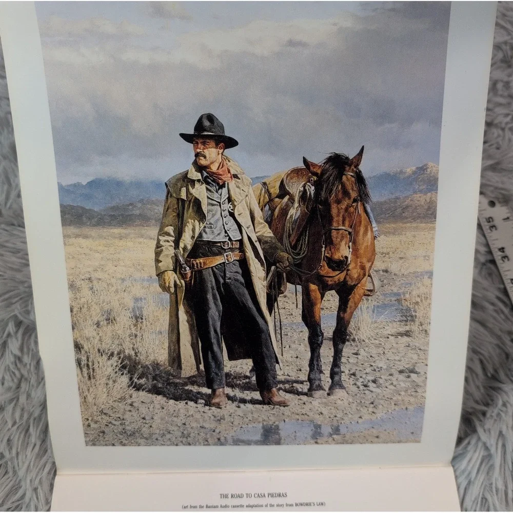 1992 Louis L'Amour Calendar Western Art- Cowboy Life New old Stock